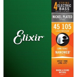 Elixir Bass 80/20 Bronze Nanoweb 45-100 Acoustic Bass