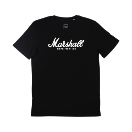 Marshall Script T-Shirt ΑΞΕΣΟΥΑΡ Μουσικα Οργανα - Κιθαρες - Kagmakis Guitars