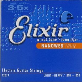 χορδες - Elixir Electric Light Heavy 010-52 Ηλεκτρική Κιθάρα
