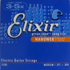 χορδες - Elixir Electric Medium 011-049 Ηλεκτρική Κιθάρα