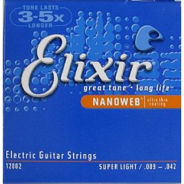 χορδες - Elixir Electric Super Light 009-42 Ηλεκτρική Κιθάρα
