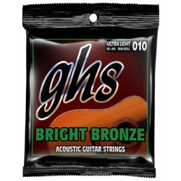 χορδες - GHS Bright Bronze 80/20 Ultra Light 010-46 Ακουστική Κιθάρα