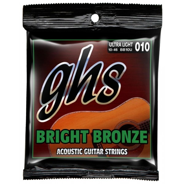 χορδες - GHS Bright Bronze 80/20 Ultra Light 010-46 Ακουστική Κιθάρα