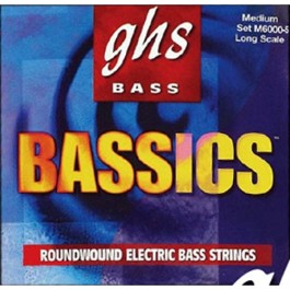 GHS Bassics 5-String Medium 44-130 Electric Bass