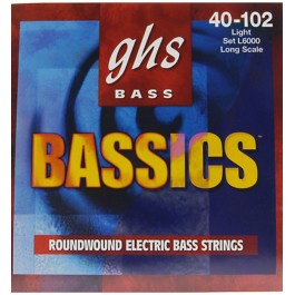 GHS Bassics Light 40-102 Electric Bass