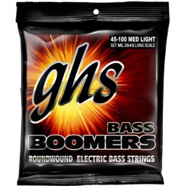 χορδες - GHS Boomers Medium Light 045-100 Ηλεκτρικό Μπάσο