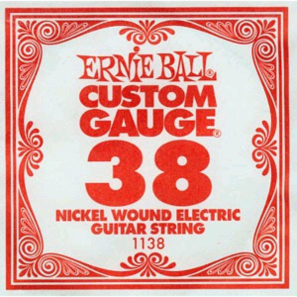 ERNIE BALL 1138 Slinky Nickel ELECTRIC STRINGS ROUND SINGLES