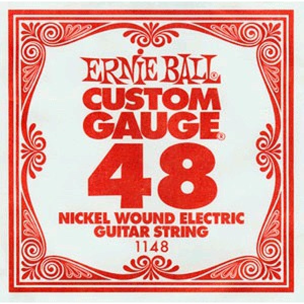 ERNIE BALL 1148 Slinky Nickel ELECTRIC STRINGS ROUND SINGLES