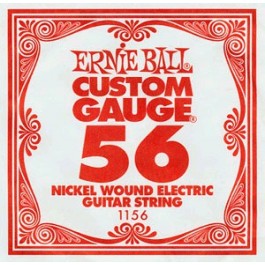 ERNIE BALL 1156 Slinky Nickel ELECTRIC STRINGS ROUND SINGLES