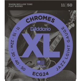 Daddario XL Chromes 11-50 PLAIN ELECTRIC GUITAR STRINGS Μουσικα Οργανα - Κιθαρες - Kagmakis Guitars