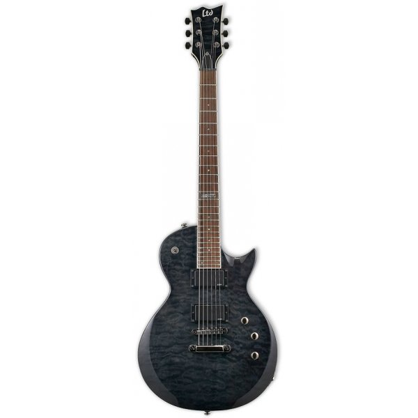 ESP LTD EC-200QM See-Thru Black ΗΛΕΚΤΡΙΚΕΣ ΚΙΘΑΡΕΣ Μουσικα Οργανα - Κιθαρες - Kagmakis Guitars