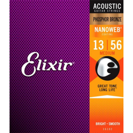 Elixir 16102 13-56 Phosphor Bronze ACOUSTIC GUITAR SET Μουσικα Οργανα - Κιθαρες - Kagmakis Guitars