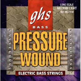 GHS Pressurewound 5-String Medium 044-128 Electric Bass