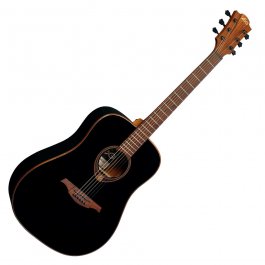 LAG GLA T118D-BLKΑΚΟΥΣΤΙΚΗ ΚΙΘΑΡΑ DREADNOUGHT BLACK ACOUSTIC GUITARS Μουσικα Οργανα - Κιθαρες - Kagmakis Guitars