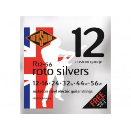 Rotosound Roto Silvers 012-56 (R12) ELECTRIC GUITAR SET Μουσικα Οργανα - Κιθαρες - Kagmakis Guitars