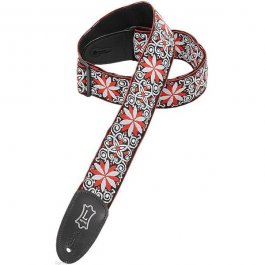 LEVY'S M8HT Red & White Floral Motif 2