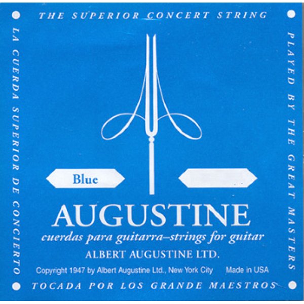 χορδες - Augustine Blue2 Χορδή ΣΙ κλασσικής Ν.2 ΜΟΝΕΣ ΧΟΡΔΕΣ Μουσικα Οργανα - Κιθαρες - Kagmakis Guitars