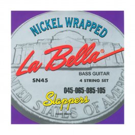 χορδες - La Bella Slappers 045-105 Σετ 4 χορδές ηλεκτρικού μπάσου ΣΕΤ ΗΛΕΚΤΡΙΚΟΥ ΜΠΑΣΟΥ Μουσικα Οργανα - Κιθαρες - Kagmakis Guitars