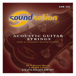 SOUNDSATION SAW-430 010-047 Σετ 6 χορδές ακουστικής κιθάρας PRODUCTS FROM XML Μουσικα Οργανα - Κιθαρες - Kagmakis Guitars