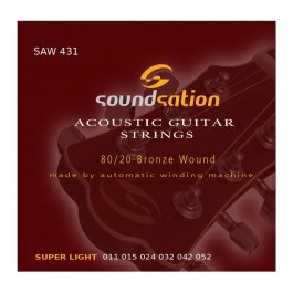 SOUNDSATION SAW-431 011-052 Σετ 6 χορδές ακουστικής κιθάρας PRODUCTS FROM XML Μουσικα Οργανα - Κιθαρες - Kagmakis Guitars