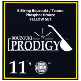 PRODIGY Yellow Phosphor Bronze 011-022 Σετ 6 χορδές μπουζουκιού / τζουρά MISCALLANEOUS SETS Μουσικα Οργανα - Κιθαρες - Kagmakis Guitars