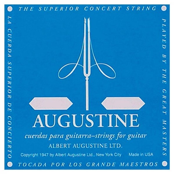 χορδες - Augustine Blue N.3 Χορδή ΣΟΛ κλασσικής Ν.3 ΜΟΝΕΣ ΧΟΡΔΕΣ Μουσικα Οργανα - Κιθαρες - Kagmakis Guitars