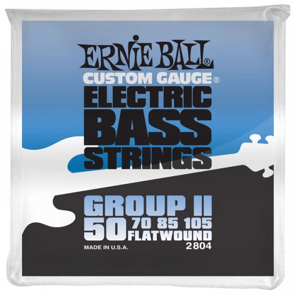 Ernie Ball 2804 Group II FlatWound Ηλεκτρικού Μπάσου BASS STRINGS SET Μουσικα Οργανα - Κιθαρες - Kagmakis Guitars