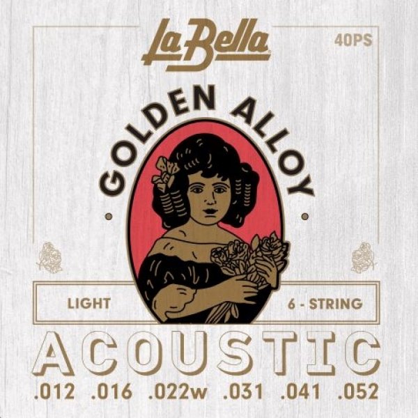 La Bella 40-PS Σετ 6 χορδές ακουστικής κιθάρας PRODUCTS FROM XML Μουσικα Οργανα - Κιθαρες - Kagmakis Guitars
