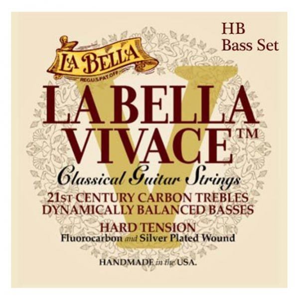La Bella VIV-HB Bass Σετ 3 χορδές κλασσικής κιθάρας ΣΕΤ ΚΛΑΣΣΙΚΗΣ ΚΙΘΑΡΑΣ Μουσικα Οργανα - Κιθαρες - Kagmakis Guitars