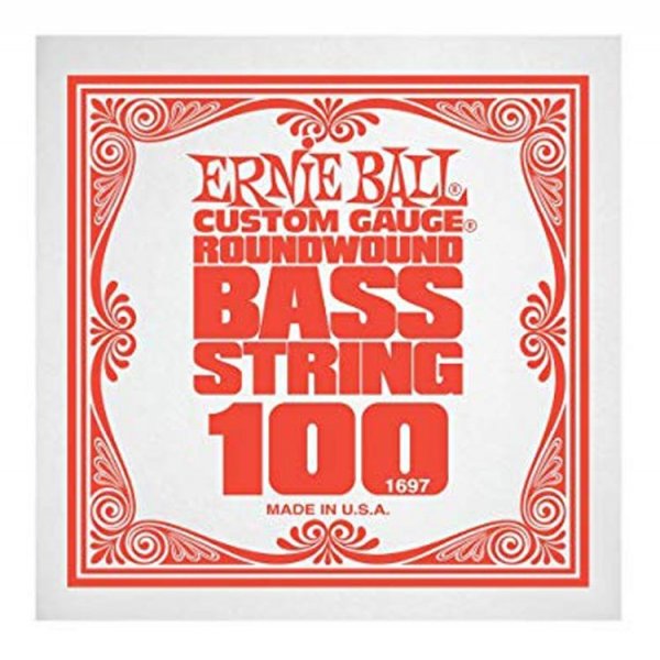 Ernie Ball 1697 Slinky Nickel 100 Χορδή ηλεκτρικού μπάσου SINGLE STRINGS Μουσικα Οργανα - Κιθαρες - Kagmakis Guitars