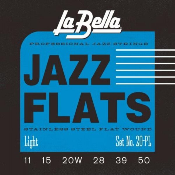 La Bella Jazz Flats Light 011 - 050 Σετ 6 χορδές ηλεκτρικής κιθάρας ELECTRIC BASS SET Μουσικα Οργανα - Κιθαρες - Kagmakis Guitars