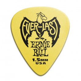 Ernie Ball 9195 Everlast 1.5mm Yellow Πέννα (1 Τεμάχιο) MISCELLANEOUS Μουσικα Οργανα - Κιθαρες - Kagmakis Guitars