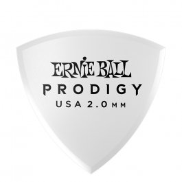 Ernie Ball 9337 Black Shield Prodigy 2.0mm White Πέννα (1 Τεμάχιο) PRODUCTS FROM XML Μουσικα Οργανα - Κιθαρες - Kagmakis Guitars