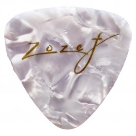 Zozef White Pearl Medium Πέννα (1 Τεμάχιο) PRODUCTS FROM XML Μουσικα Οργανα - Κιθαρες - Kagmakis Guitars