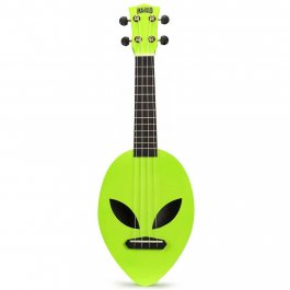 Mahalo Creative Series Soprano Alien (Neon Green) UKULELE Μουσικα Οργανα - Κιθαρες - Kagmakis Guitars