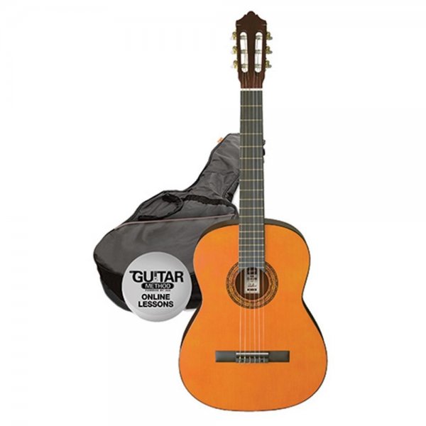 κλασικες κιθαρες - Ashton CG34P Πακέτο Κλασσικής Κιθάρας 3/4 Amber PRODUCTS FROM XML Μουσικα Οργανα - Κιθαρες - Kagmakis Guitars