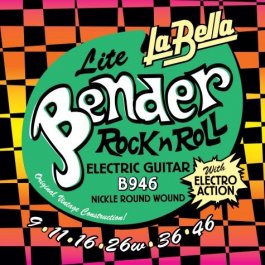 La Bella Super Bender 009 - 046 Σετ 6 χορδές ηλεκτρικής κιθάρας ELECTRIC GUITAR SET Μουσικα Οργανα - Κιθαρες - Kagmakis Guitars