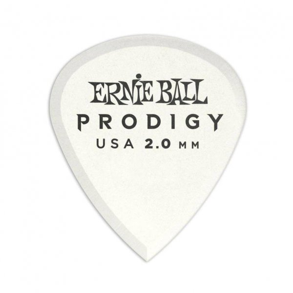 Ernie Ball 9203 Mini Prodigy 2.0mm White Πέννα (1 Τεμάχιο) MISCELLANEOUS Μουσικα Οργανα - Κιθαρες - Kagmakis Guitars