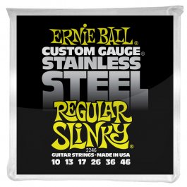 χορδες - Ernie Ball 2246  Regular Slinky Stainless Steel Ηλεκτρικής Κιθάρας PRODUCTS FROM XML Μουσικα Οργανα - Κιθαρες - Kagmakis Guitars