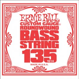 χορδες - Ernie Ball 1614 Slinky Bass Μονή Χορδή Ηλεκτρικού Μπάσου 135 ΜΟΝΕΣ ΧΟΡΔΕΣ Μουσικα Οργανα - Κιθαρες - Kagmakis Guitars
