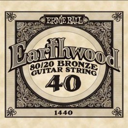 χορδες - ERNIE BALL 1440 Earthwood Bronze  Χορδή Ακουστικής Κιθάρας 040 ΧΟΡΔΕΣ ΜΟΝΕΣ ΑΚΟΥΣΤΙΚΗΣ