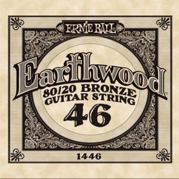 χορδες - ERNIE BALL 1446 Earthwood Bronze Χορδή Ακουστικής Κιθάρας 046 ΧΟΡΔΕΣ ΜΟΝΕΣ ΑΚΟΥΣΤΙΚΗΣ