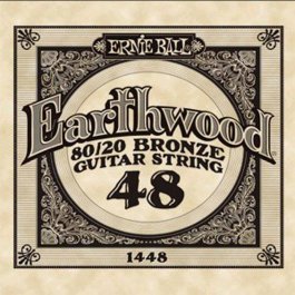 χορδες - ERNIE BALL 1448 Earthwood Bronze Χορδή Ακουστικής Κιθάρας 048 ΧΟΡΔΕΣ ΜΟΝΕΣ ΑΚΟΥΣΤΙΚΗΣ