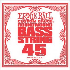 χορδες - Ernie Ball 1645 Slinky Bass Μονή Χορδή Ηλεκτρικού Μπάσου 045 PRODUCTS FROM XML Μουσικα Οργανα - Κιθαρες - Kagmakis Guitars