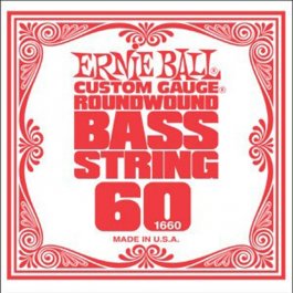 χορδες - Ernie Ball 1660 Slinky Bass Μονή Χορδή Ηλεκτρικού Μπάσου 060 PRODUCTS FROM XML Μουσικα Οργανα - Κιθαρες - Kagmakis Guitars