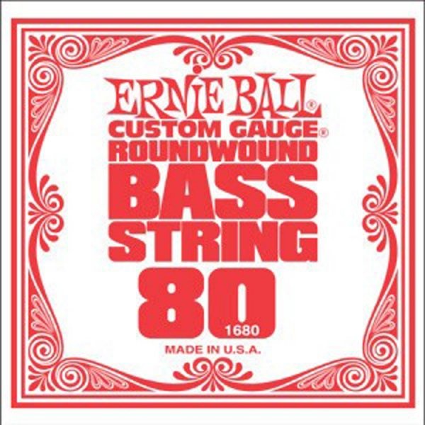 Ernie Ball 1680 Slinky Nickel 080 Χορδή ηλεκτρικού μπάσου SINGLE STRINGS Μουσικα Οργανα - Κιθαρες - Kagmakis Guitars