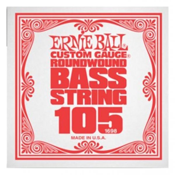 χορδες - Ernie Ball 1698 Slinky Bass Μονή Χορδή Ηλεκτρικού Μπάσου 105 PRODUCTS FROM XML Μουσικα Οργανα - Κιθαρες - Kagmakis Guitars