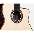 Cordoba GK Pro Negra CE Spruce Flamenco Gloss Natural & Case ELECTRIC NYLON GUITARS Μουσικα Οργανα - Κιθαρες - Kagmakis Guitars