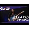 Aria Pro II 714-MK2 Black Diamond ELECTRIC GUITARS Μουσικα Οργανα - Κιθαρες - Kagmakis Guitars