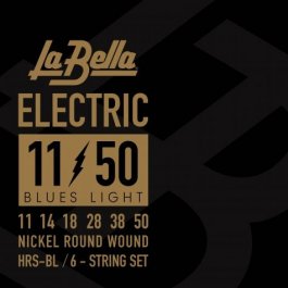 La Bella HRS-BL, Blues Light 011-050 Σετ 6 χορδές ηλεκτρικής κιθάρας ΣΕΤ ΗΛΕΚΤΡΙΚΗΣ ΚΙΘΑΡΑΣ Μουσικα Οργανα - Κιθαρες - Kagmakis Guitars